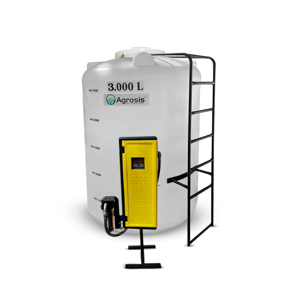 TANQUE VERTICAL PARA ÓLEO DIESEL 3000 LITROS